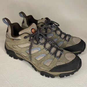 Merrell Hiking Shoes Moab 2 Vibram Outdoors Trail Sneakers Women’s 10.5